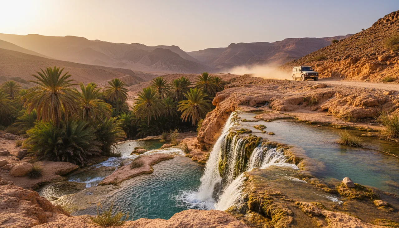 Oasis de montagne en Tunisie
