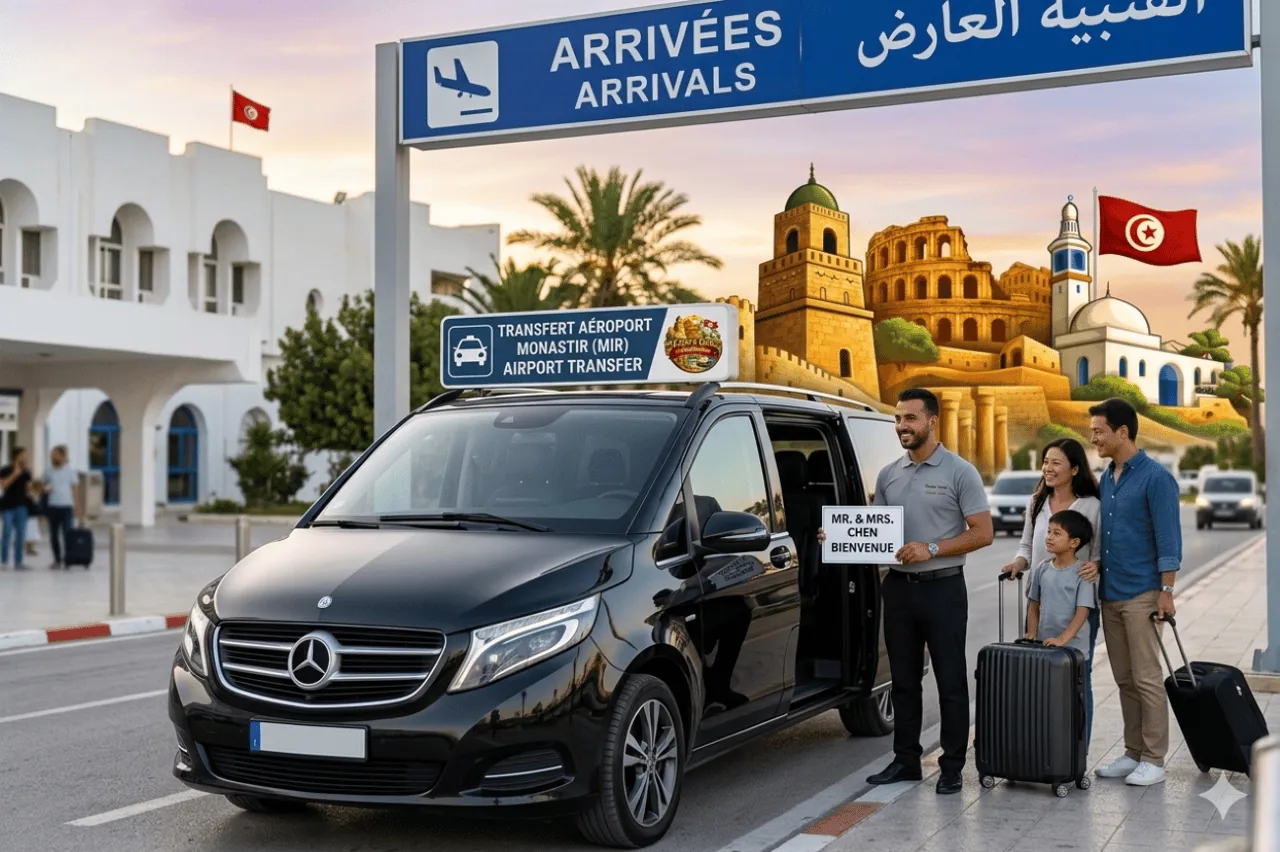 Aéroports de Tunisie : transfert en bus vers/depuis différentes régions — photo 3